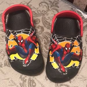 Spider-Man light-up crocs